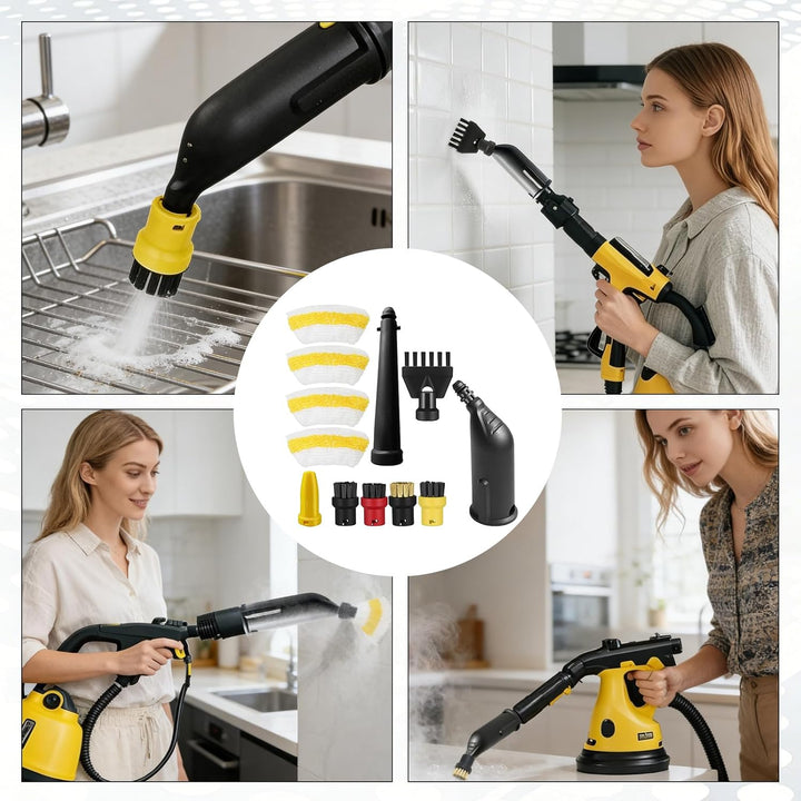 12 Stück Kompatibel für Kärcher Dampfreiniger Zubehör, Ersatzteile für Dampfreiniger Kärcher SC1 SC2