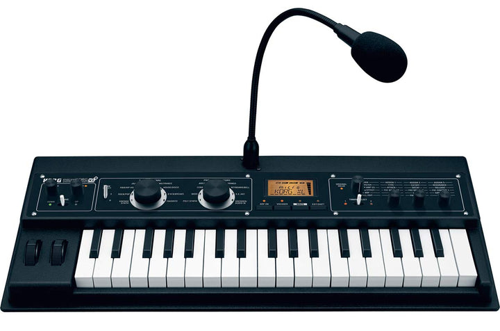 Korg - MICROKorg -XL-PLUS 37 Key Synthesizer/Vocoder - Black 37 Key MicroKORG XL Plus Black, 37 Key