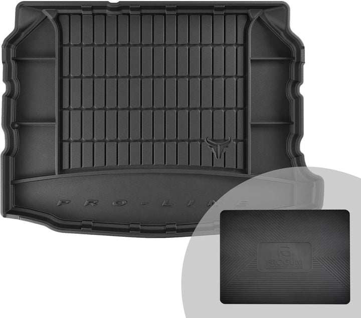 FROGUM ProLine 3D Gummimatte Exklusive Auto Kofferraummatte Kofferraumwanne für SEAT Leon III Cupra