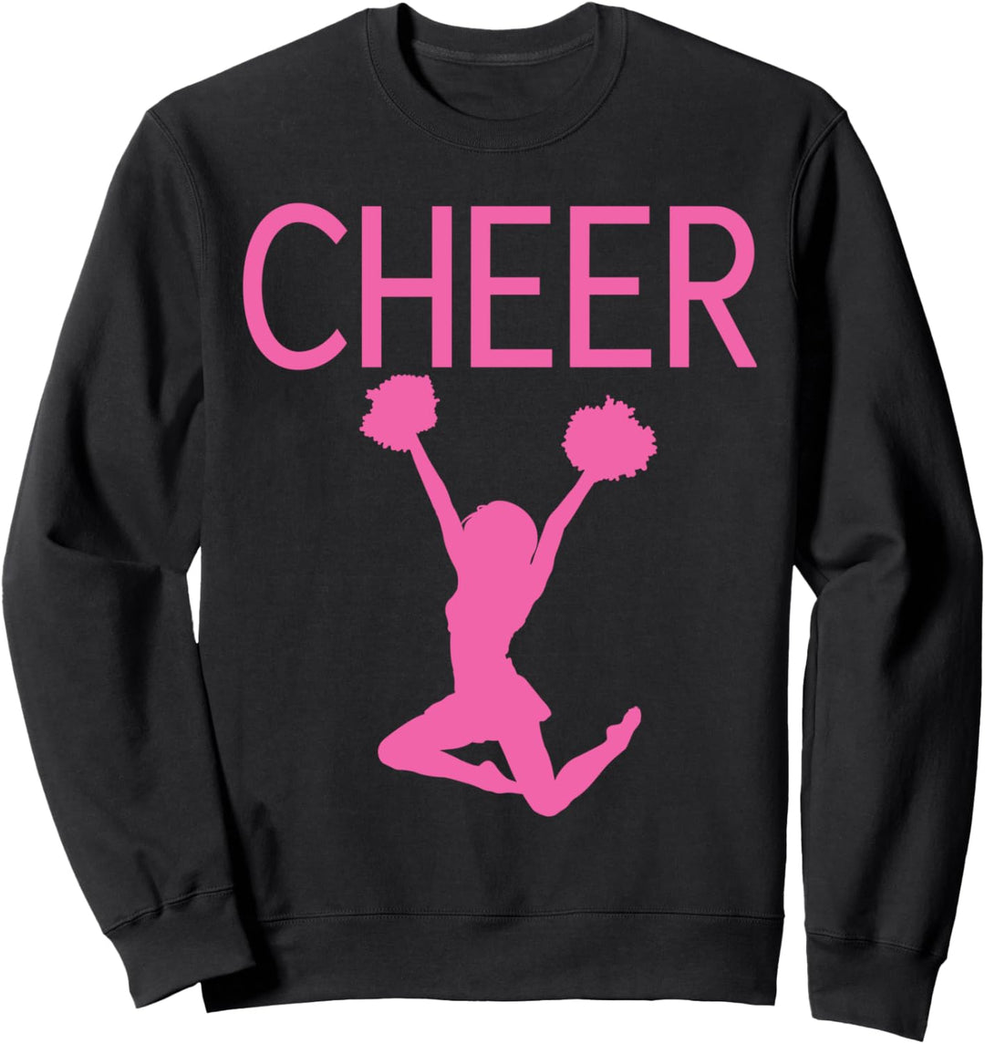 Cheer Teal Graphics Cheerleading Sweatshirt