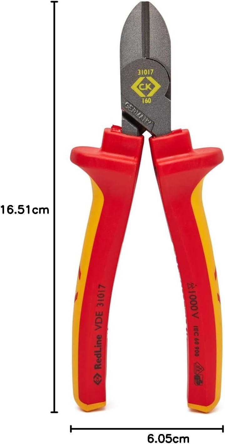 Best Price Square Cutter, Side, VDE, 160MM 431017 by CK Tools 160 mm, 160 mm