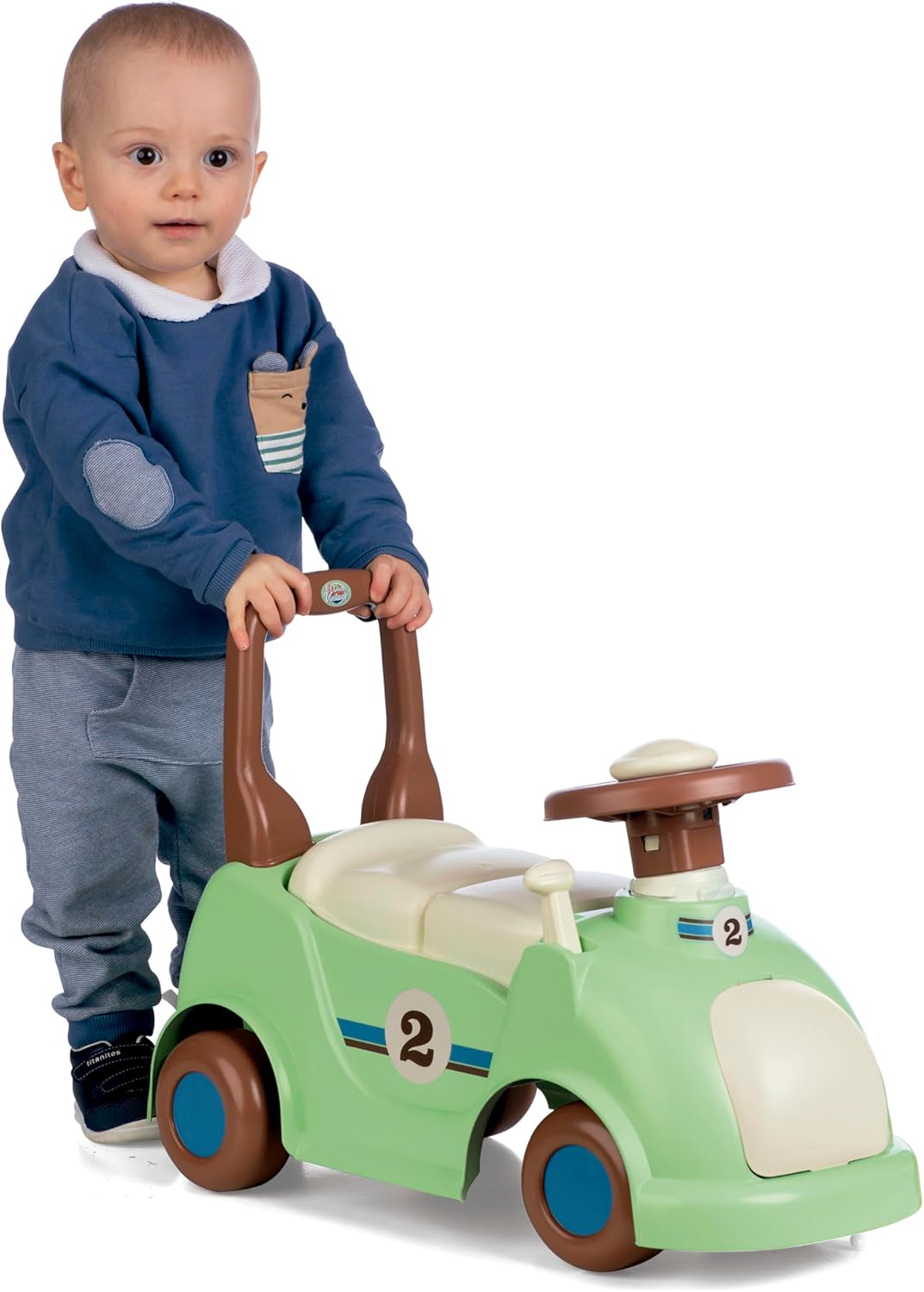Chicos - Vintage Sport Ride-On, Rutschauto ab 1 Jahr | Kinderfahrzeug für Jungen und Mädchen | Inklu