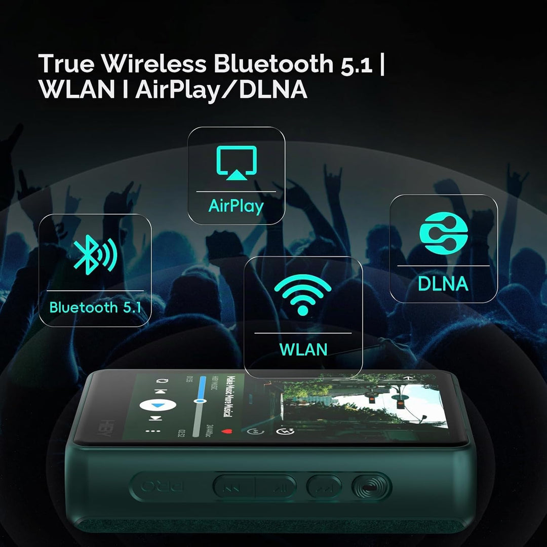 HiBy R3 PROII Musik-Player Qobuz Tidal Player MQA 8X DSD256native Hi-Res Audio zertifizierter MP3-Pl