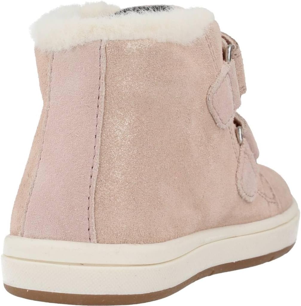 Geox Baby-Mädchen B Trottola Girl WPF Sneakers 25 EU Old Rose Lt Rose, 25 EU Old Rose Lt Rose