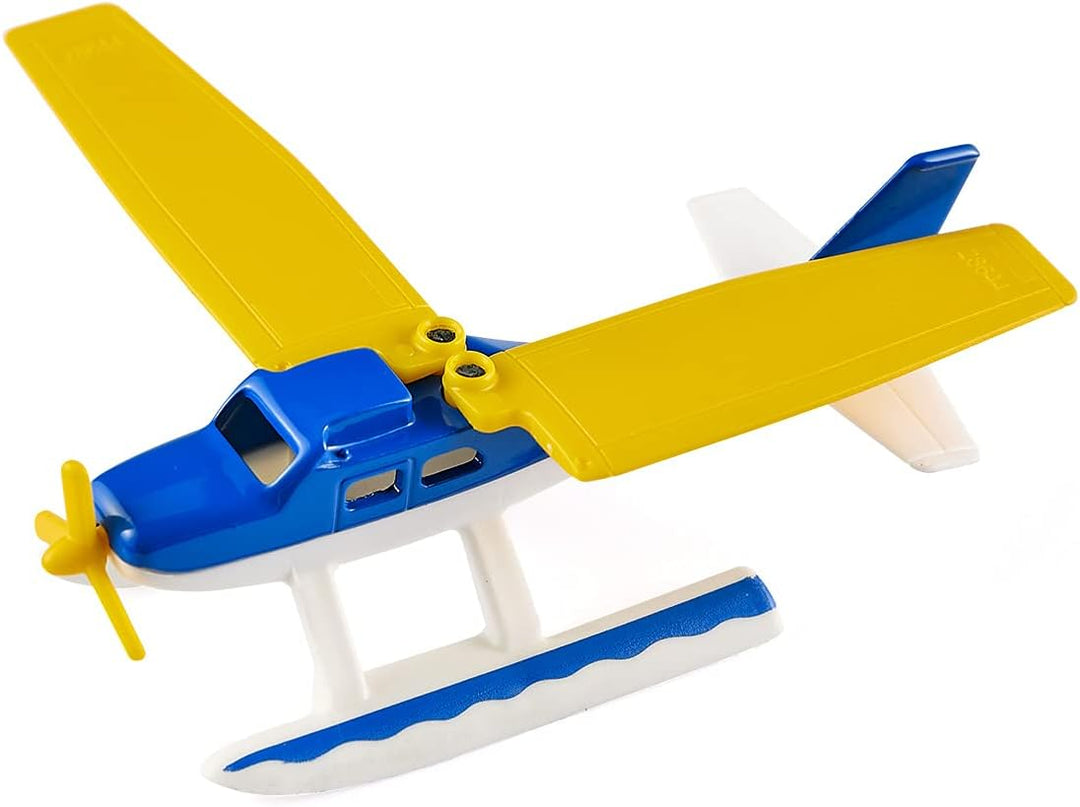 siku 6325, Freizeit-Set, Inkl. Cabrio, Cross-Motorrad, Wasserflugzeug und Zelt, Metall/Kunststoff, M