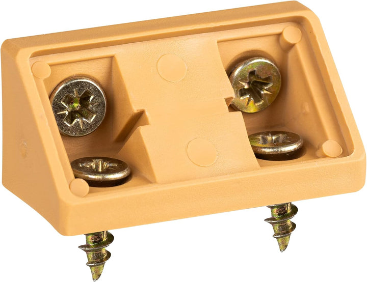 Winkelverbinder Doppelter Set 20/40 x - Möbelverbinder - Schrankverbinder - Bauwinkel - Korpusverbin