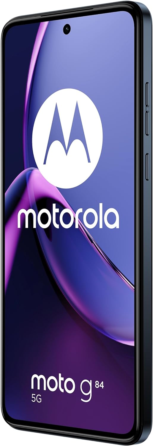 Motorola Moto G84 5G, Dual, 256GB 12GB Ram, Midnight Blue Grau, Grau