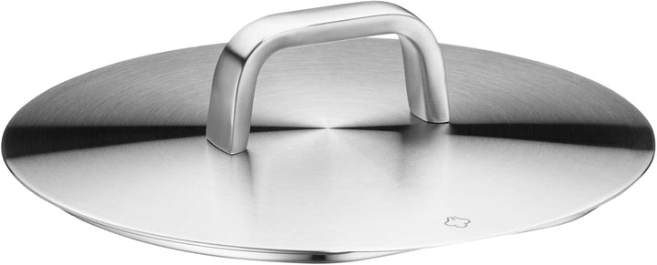 WMF Iconic Kochtopf gross 22cm, Metalldeckel, Fleischtopf Induktion 4,7l, grosser Topf, Cromargan Ed