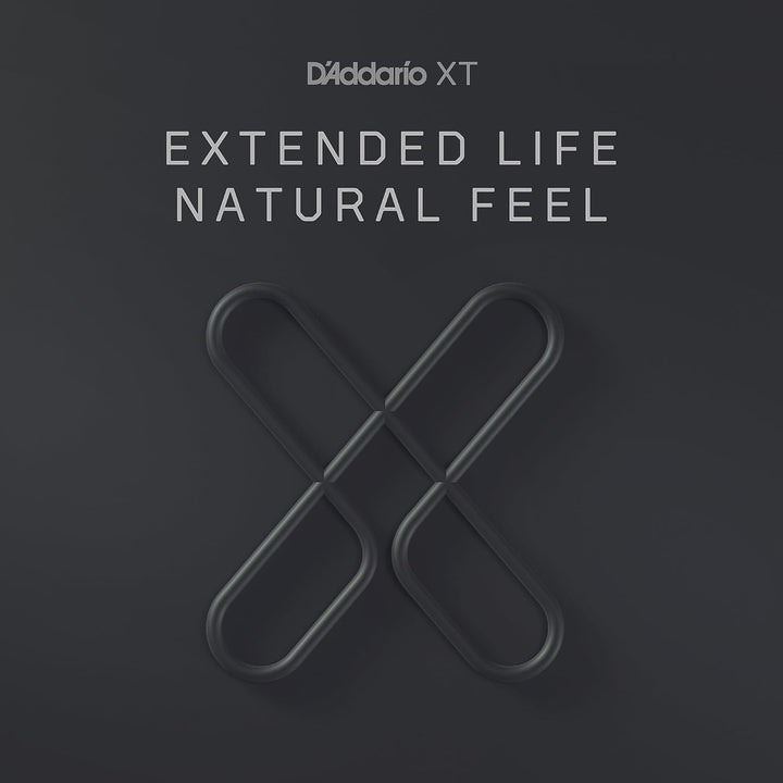 D'Addario XTC46TT, XT Classical Dynacore Titanium Saite, Starke Spannung Hard Tension Titanium, Hard