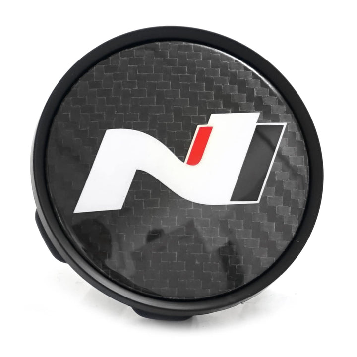 Hyundai 999XX01128 Radzierkappe (1 Stück) Nabendeckel N-Logo Radnabenkappe, für Hyper GT Leichtmetal