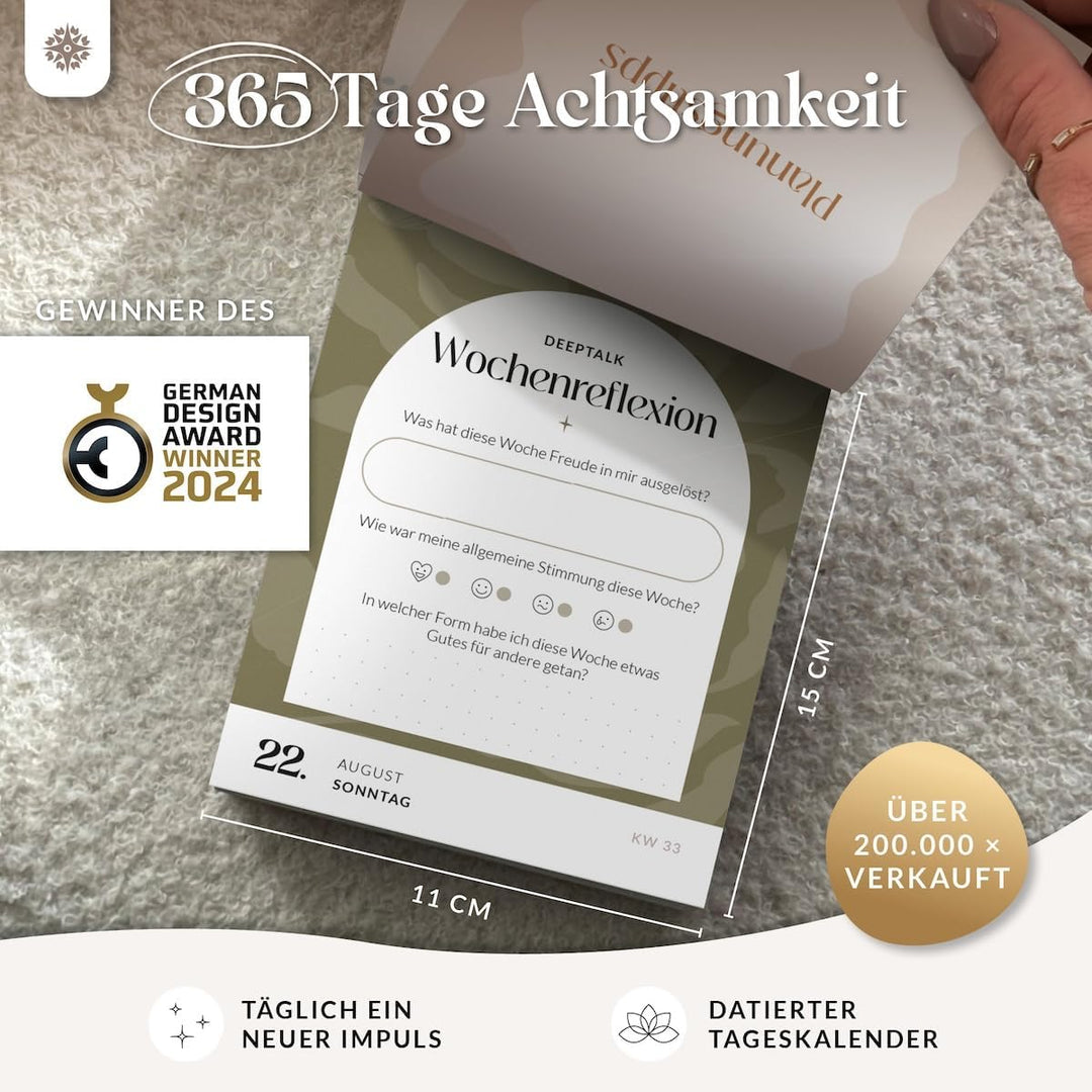 Lebenskompass® Abreisskalender 2027 – Achtsamkeitskalender täglich, 2027