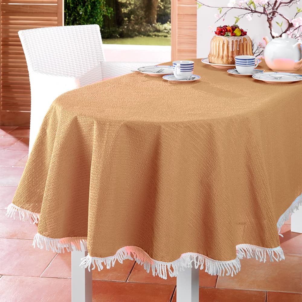 EMHELLE Gartentischdecke Garten Balkon Terrasse Tischdecke Camping Picknick Rund Oval Eckig Aussen u