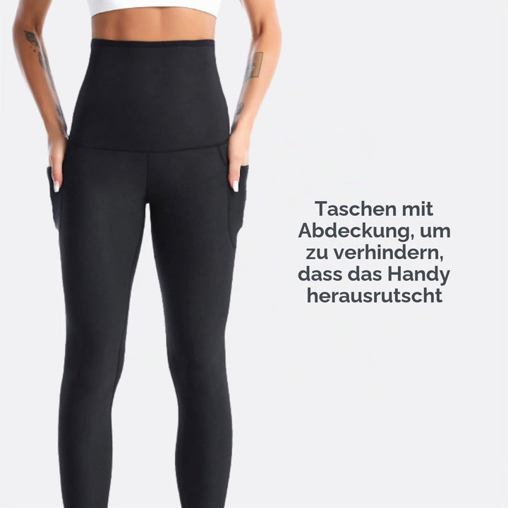 Nano Hertz Saunaanzüge Shorts Sauna Sporthose Hosen Laufhose Taschen der seite Hot Thermo Sweat Schw