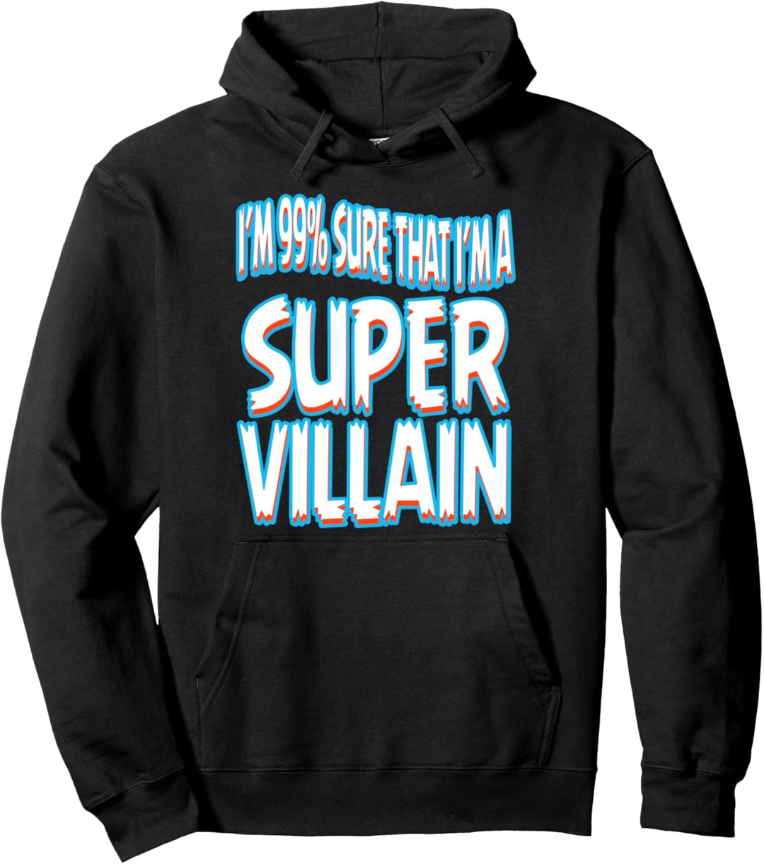 Lustiges Superschurken-Geschenk Pullover Hoodie