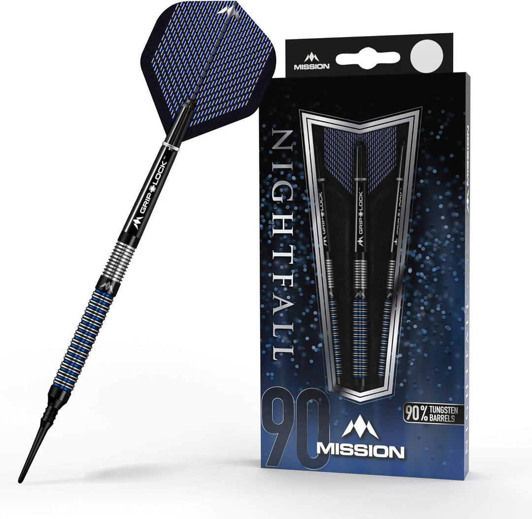 Mission Nightfall Dartpfeile mit weicher Spitze 18 g M1, 18 g M1