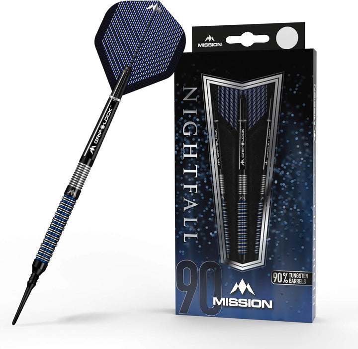 Mission Nightfall Dartpfeile mit weicher Spitze 18 g M1, 18 g M1