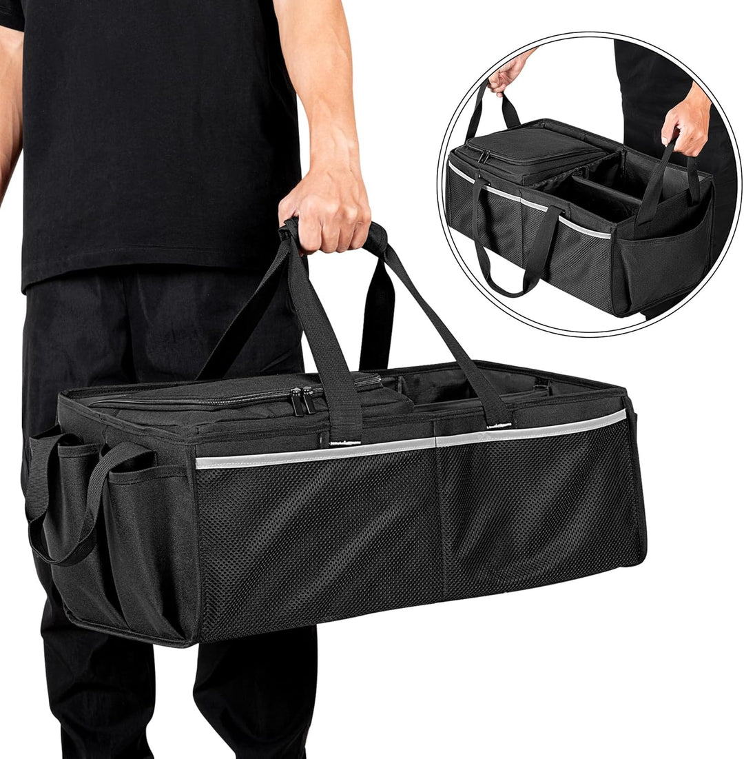 Kofferraum-Organizer mit Kühltasche, kompatibel mit Tesla Model 3 / Model Y, Frunk Aufbewahrungstasc