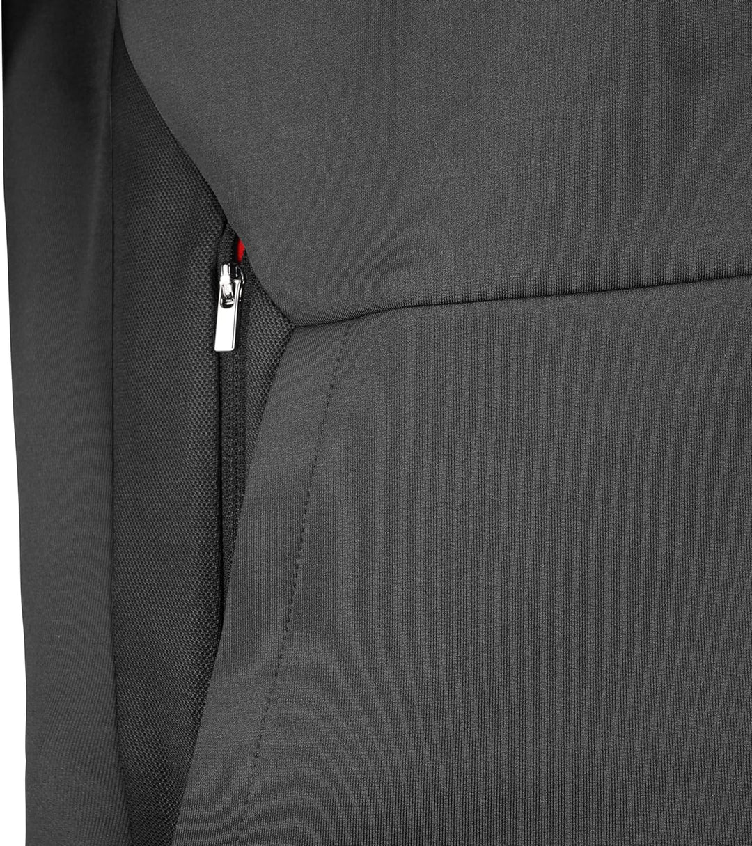 Audi Sport Midlayerjacke Herren grau (XL) XL Grau, XL Grau