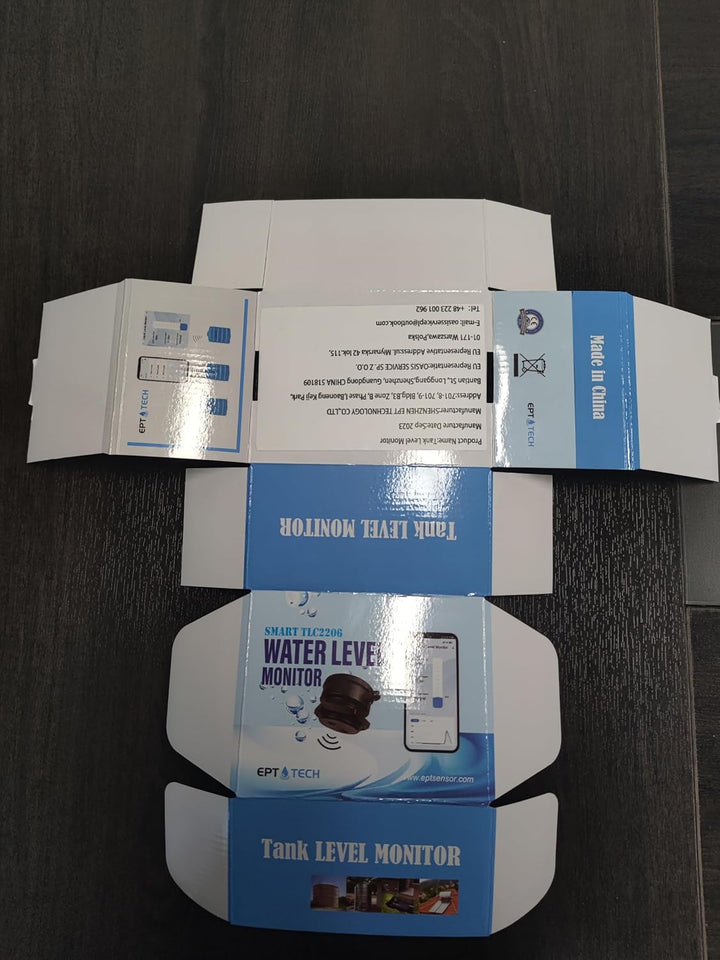 EPTTECH TLC2206-ZB ZigBee App WiFi Erinnerung Flüssigkeit wasserdicht IP67 Genauigkeit des Flüssigke