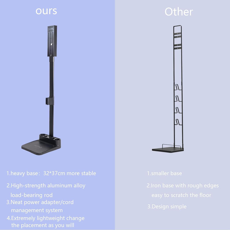 wzglsbkd Staubsauger ständer Compatible für Dyson, Bodenständer-Stand-Halterung-Zubehör,Compatible f