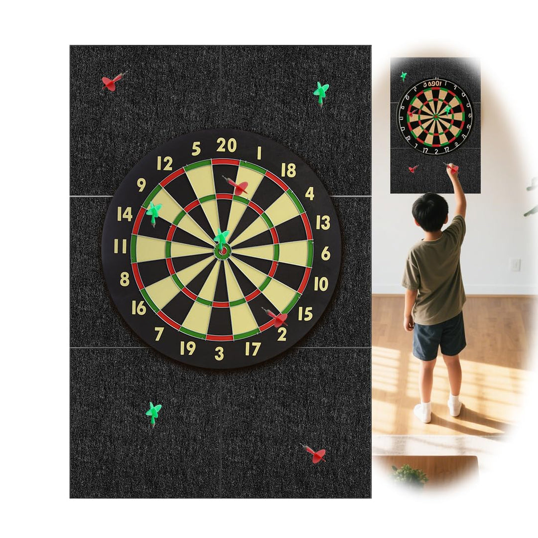 Dartboard Wandschutz, Wandumrandung für Dartboard, Dart Wandschutz, Filz Dartscheibe Wandschutz Selb