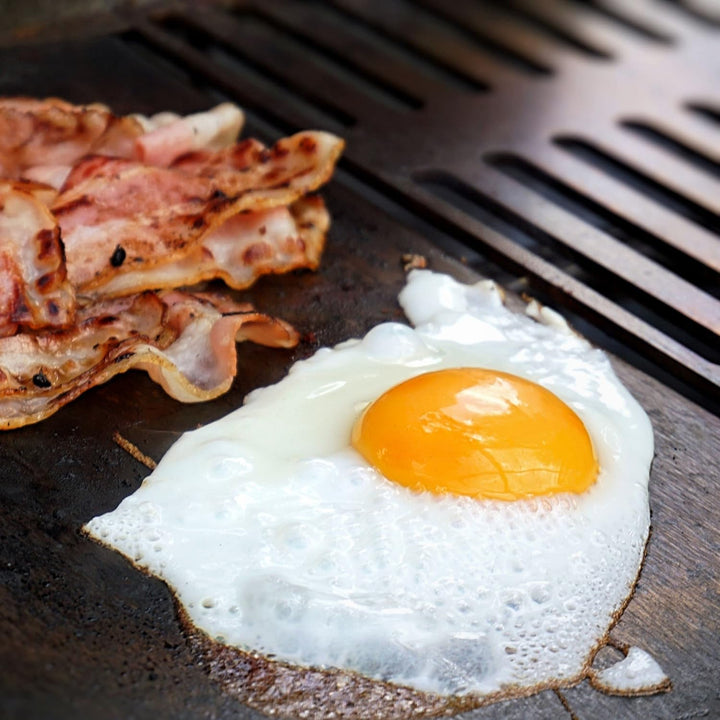 Grillrost.com Das Original Edelstahl Grillplatte | Plancha passend für Weber Q200/2000 - ersetzt ein