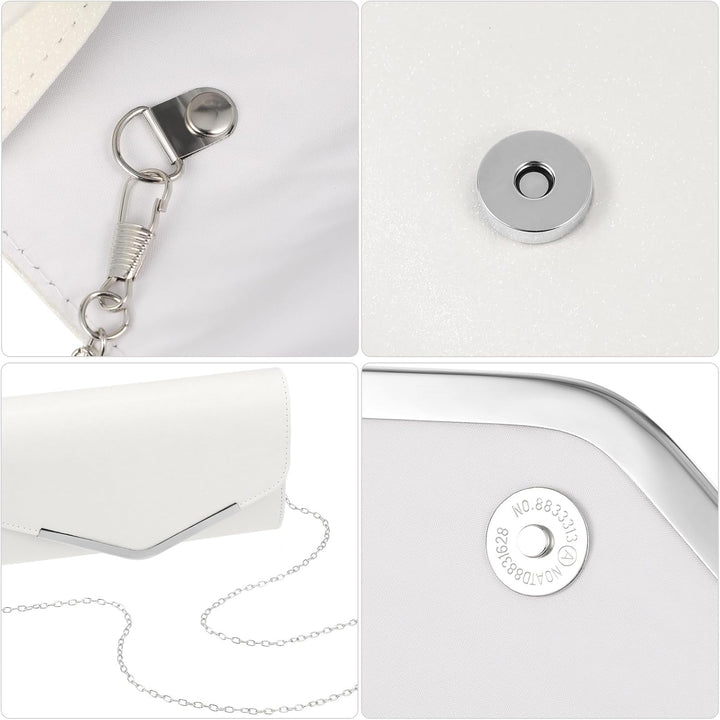 Lurrose Abend Tasche Handtasche Hochzeit Party Umhängetaschen Clutch Tasche Geldbörse Einfache Kette
