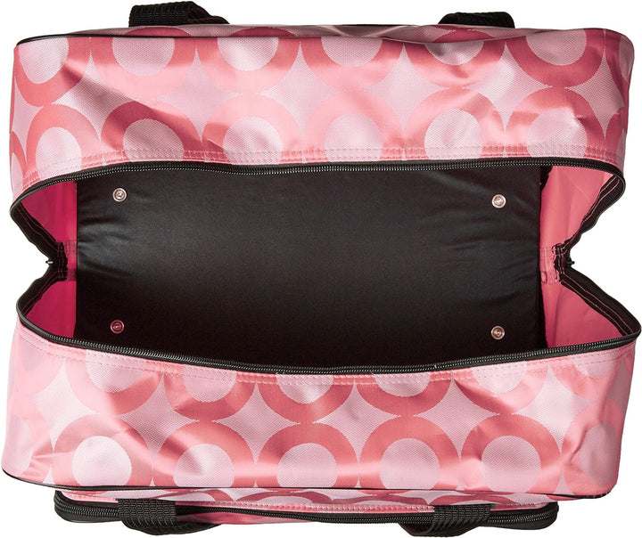 Janome 002Totepink Tragetasche, Segeltuch, Klettverschluss, Pink, Pink