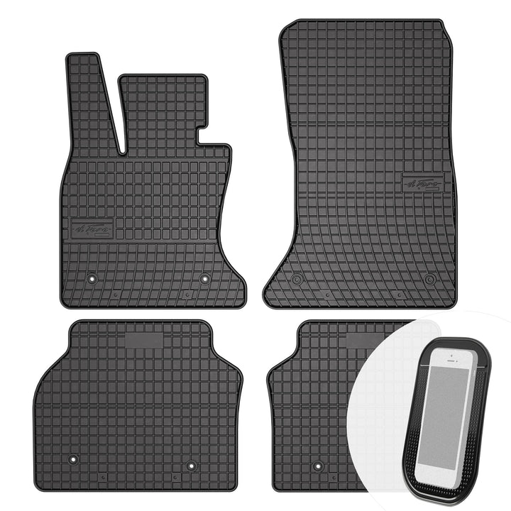 Gummimatten Auto Fussmatten Gummi Automatten Passgenau 4-teilig Set - passend für BMW 5er GT F07 200