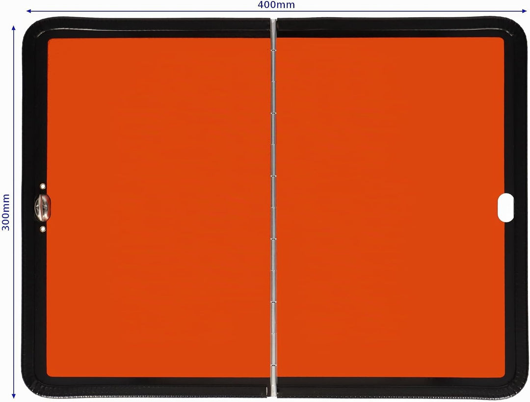 SAMETRUCK ADR Gefahrgut Warntafel Orange Warnschild klappbar mit Kantenschutz LKW NFZ GGVS