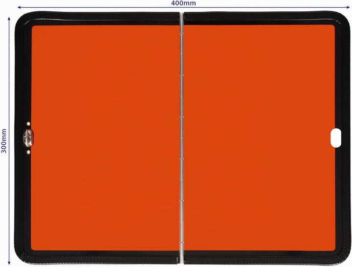 SAMETRUCK ADR Gefahrgut Warntafel Orange Warnschild klappbar mit Kantenschutz LKW NFZ GGVS