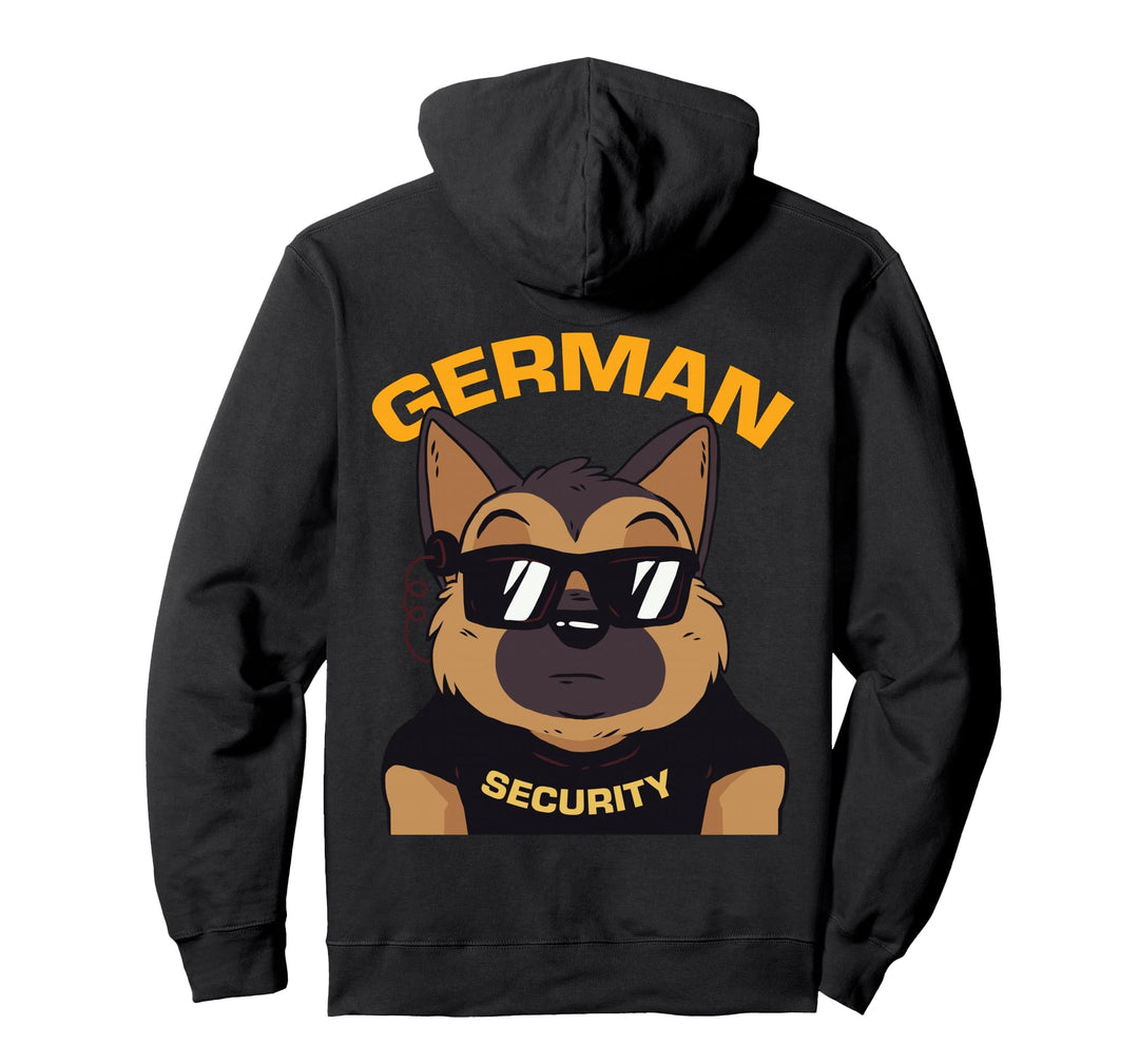 German Security - Deutscher Schäferhund mit Sonnenbrille Pullover Hoodie