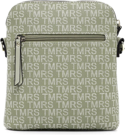 Tamaris Umhängetasche Grace 31430 Damen Handtaschen Print Einheitsgrösse Sage 970, Einheitsgrösse Sa