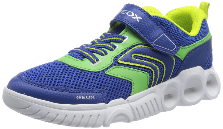 Geox Herren J Flexyper Boy ASneakers 35 EU Royal Lime, 35 EU Royal Lime