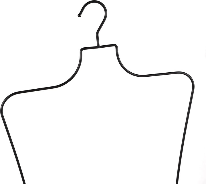 Dessous Aufhänger Draht Körperform Display (Mattschwarz) 10 PCS Bikini Badeanzug hänger, Mattschwarz