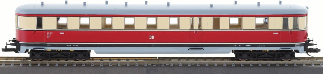 Tillig 02857 TT Triebwagen VT 137 mit Steuerwagen VS 145, DR, Ep. III