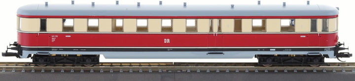 Tillig 02857 TT Triebwagen VT 137 mit Steuerwagen VS 145, DR, Ep. III