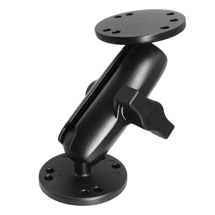 1-Zoll-AMPS-Halterung, Doppelkugelhalterung mit 25mm/1''/C-Kugeladapter, Vollaluminiumguss, kompatib