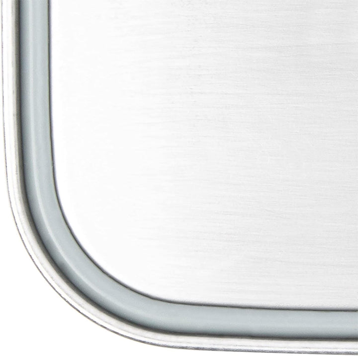 Tatonka Edelstahl Brotdose Lunch Box 1 Lock (800 ml / 1000ml) - Brotbox mit Bügelverschluss - unzerb