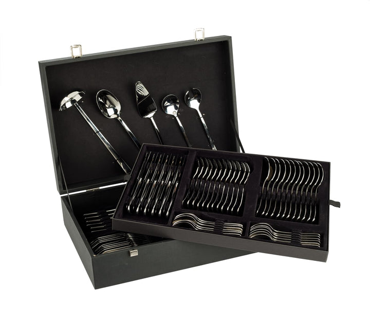 Arcos 587200 Serie Capri - Geschenkbox Besteck-Set 113 Stück (Komplett-Set) - Monoblock aus einem St