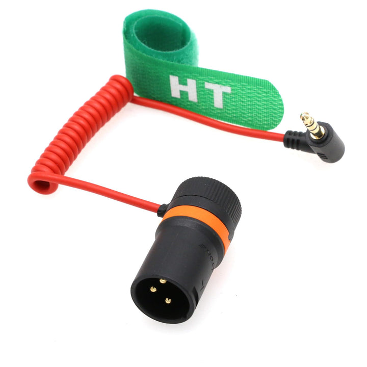 HangTon 3.5mm Mini Jack auf XLR 3 Pin Audiokabel für BOYA Rode Wireless GO II Mikrofon auf Sony FX9