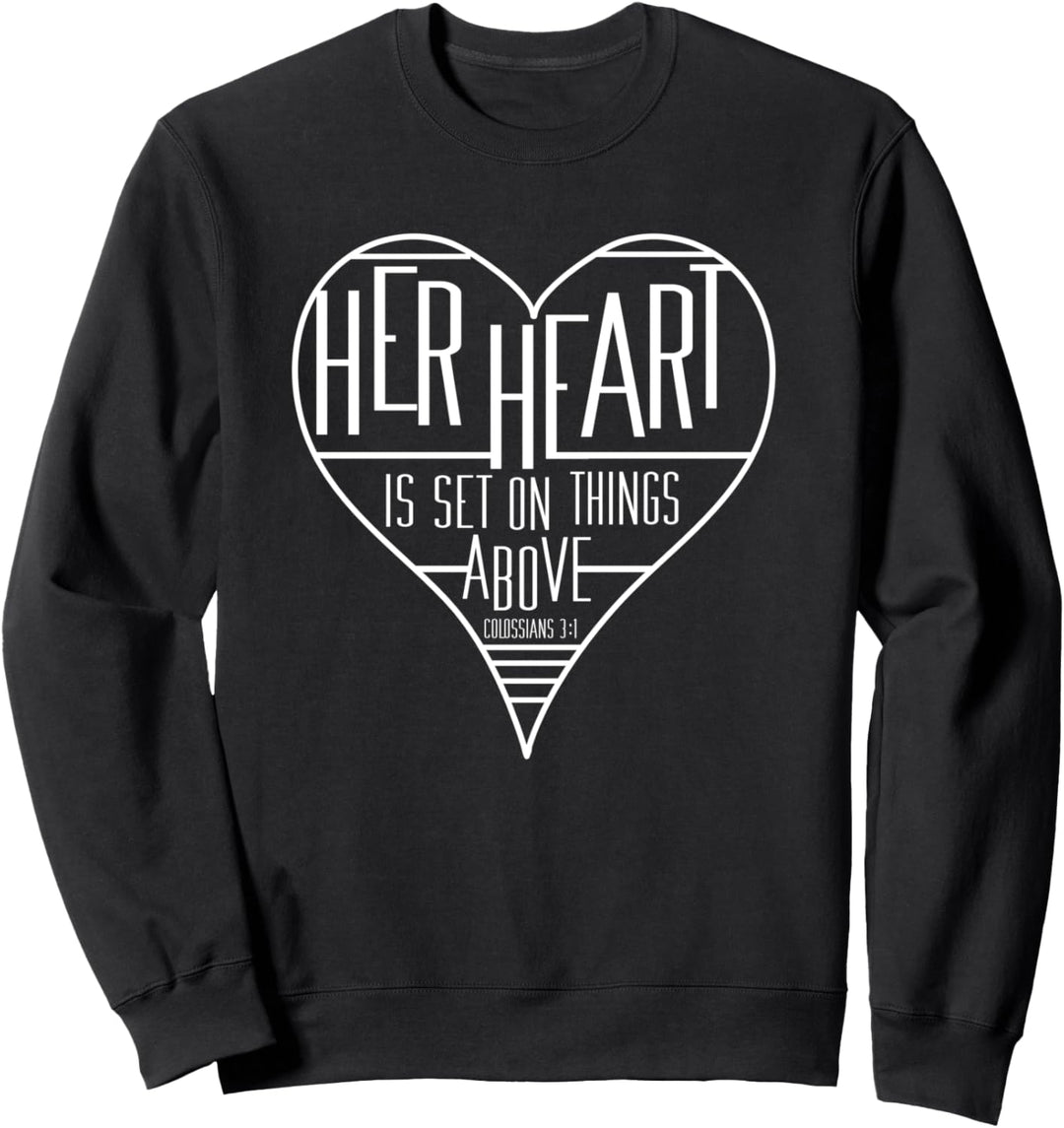 Ihr Herz Jesus Religion Christliche Frauen Geschenk Design Sweatshirt