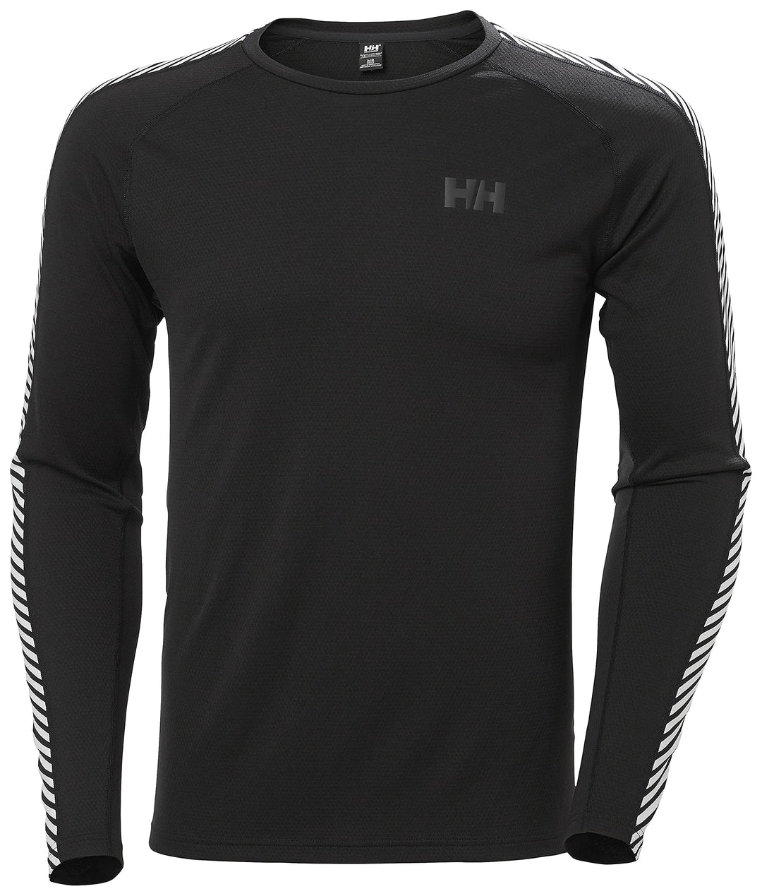 Helly Hansen Herren Lifa Active Stripe Crew Shirt S Schwarz, S Schwarz