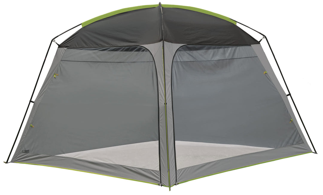 High Peak Unisex – Erwachsene Pavillon 3x3m, hellgrau-dunkelgrau-Lime, Einheitsgrösse