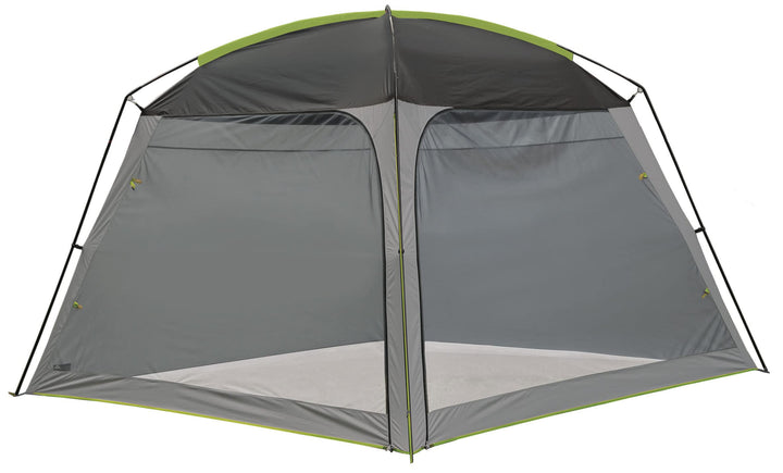 High Peak Unisex – Erwachsene Pavillon 3x3m, hellgrau-dunkelgrau-Lime, Einheitsgrösse
