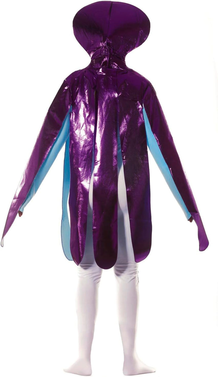 Vegaoo Kraken Kostüm für Erwachsene - Violett, L