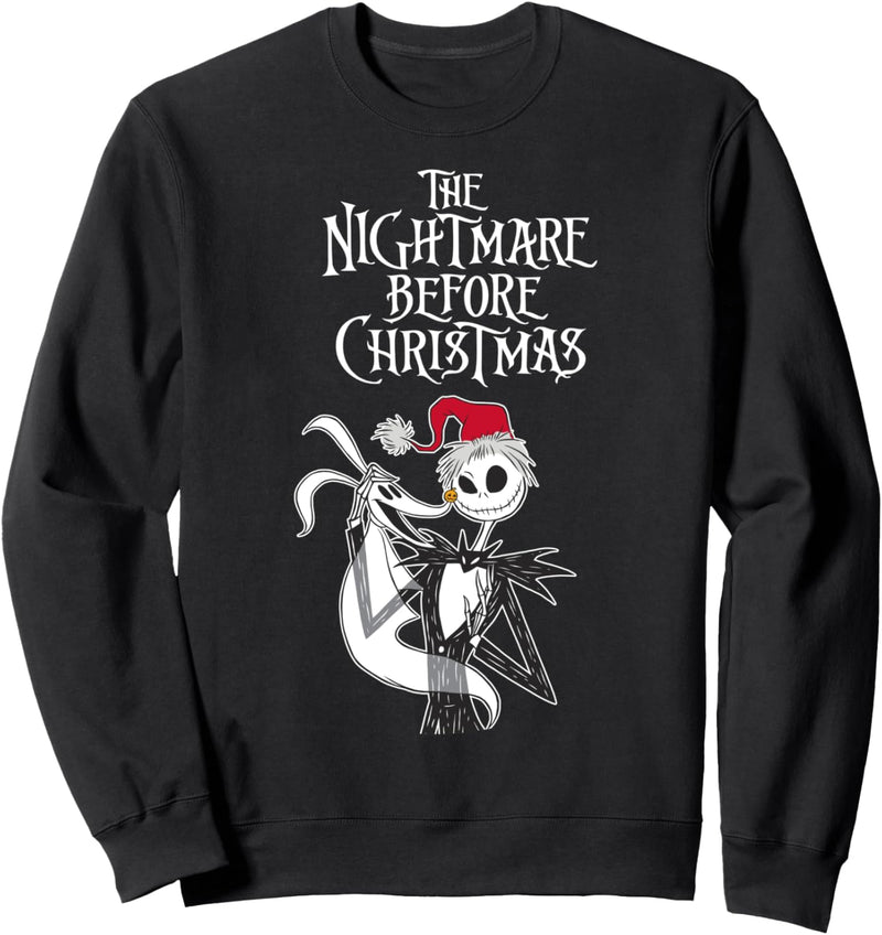 Disney The Nightmare Before Christmas Skellington and Zero Sweatshirt