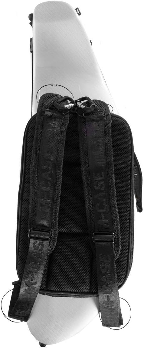 Geigenkoffer Glasfaser Safe Flight 4/4 special silver M-Case + Music bag