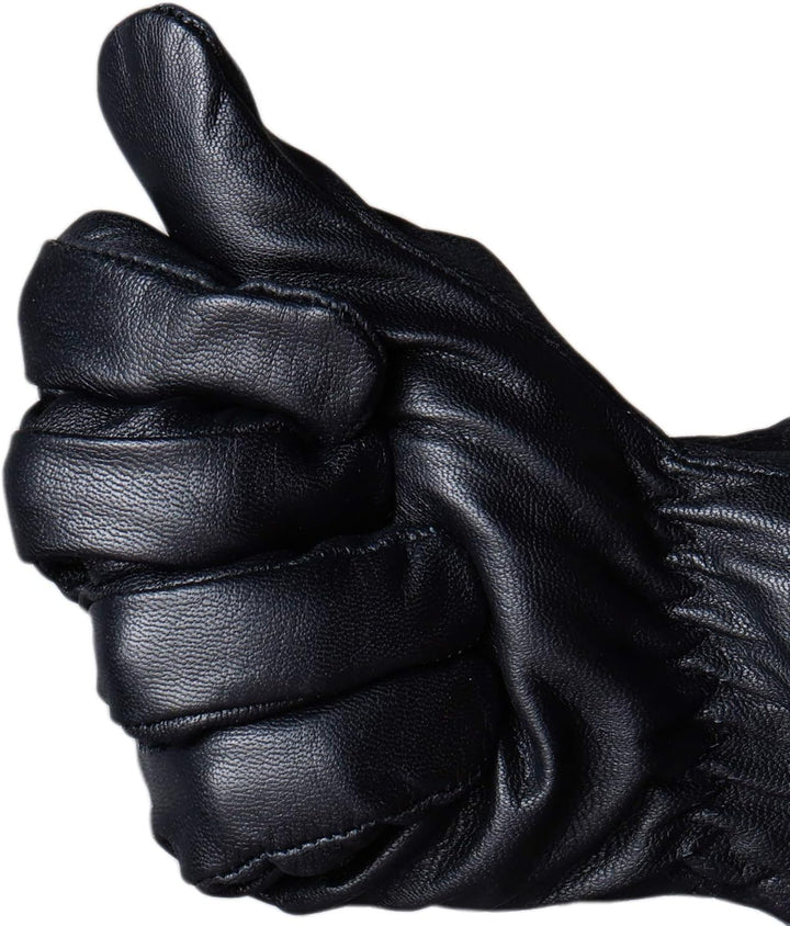 Jah WBC-20 Lederhandschuh 10 Paar geschmeidig Knopfverschluss schwarz Gr. 11, 11