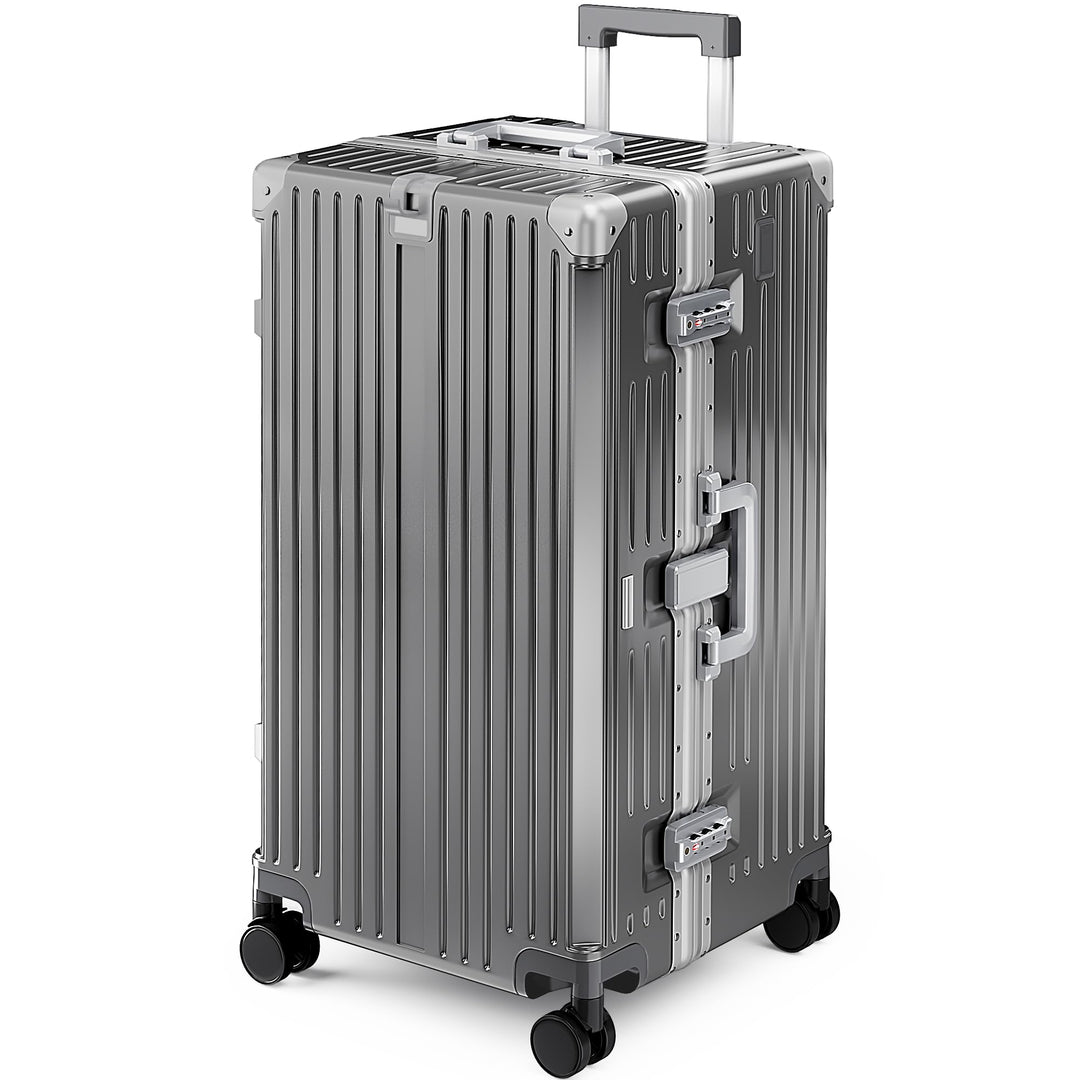 ALPHA CAMP Koffer Grösse XL Reisekoffer Leicht Hartschalenkoffer Polycarbonat 92L Luggage Suitcase m
